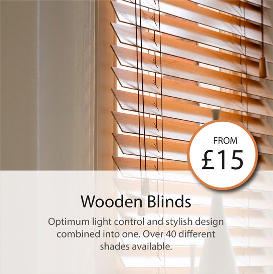 optimum light control and stylis design combined into one. over 40 different shades available.