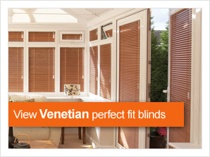 Venetian perfect fit blinds